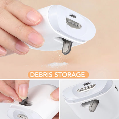 Electric Nail Cutter With LED Light