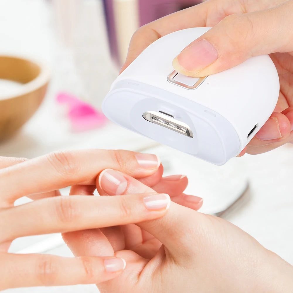 Electric Nail Cutter With LED Light