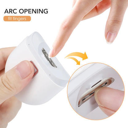 Electric Nail Cutter With LED Light